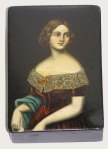 Snuff box decorated with a picture of Jenny Lind